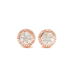 Round Diamond Studs .60ct