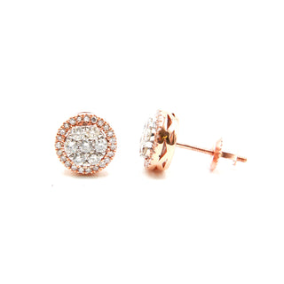 Round Diamond Studs .60ct