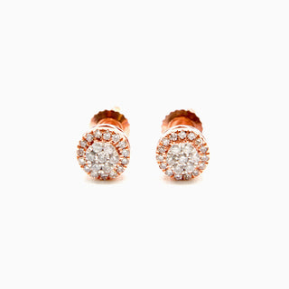 Round Diamond Studs .20ct