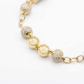 Rosary Diamond Bracelet