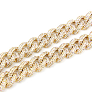 Cuban Link Diamond Chain YG