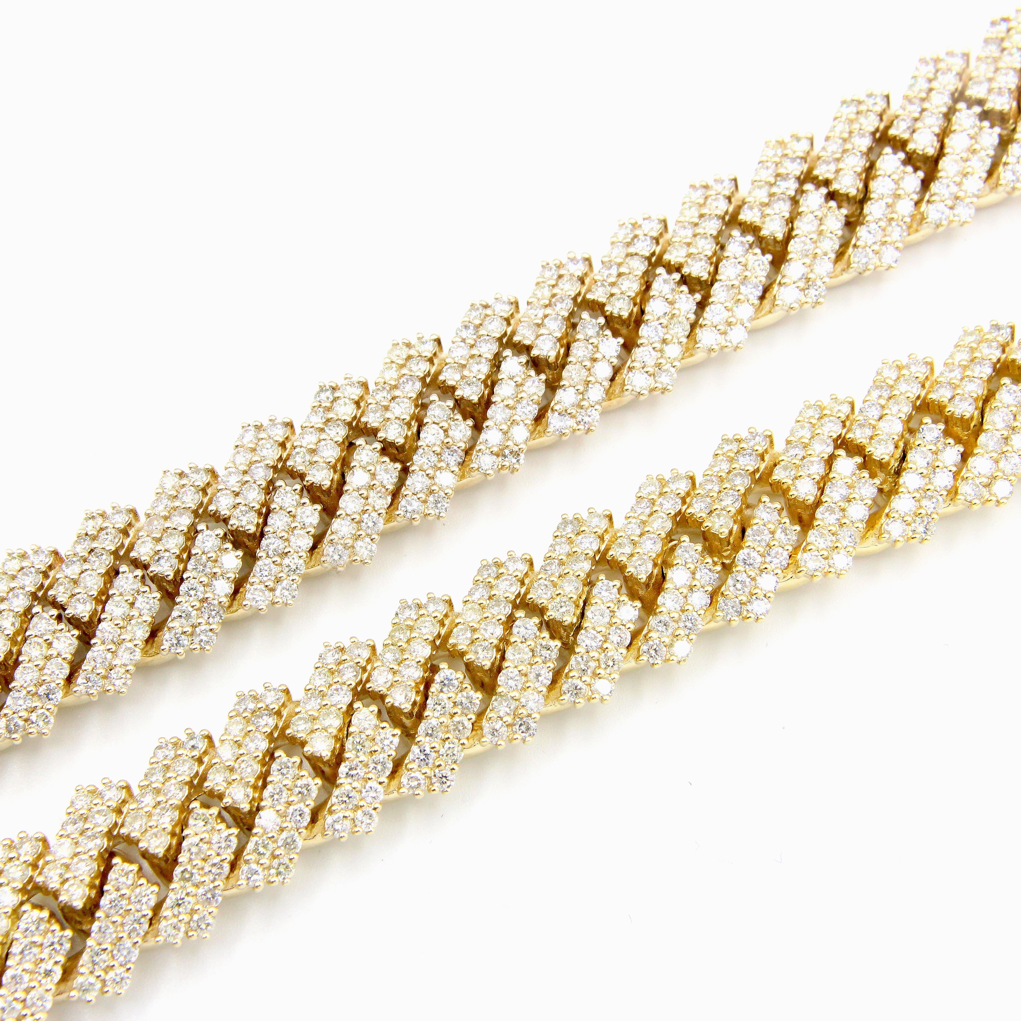 Bust Down Miami Cuban Link Diamond Chain Suffice