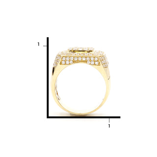 Boxed Cluster Diamond Ring 2.75ct