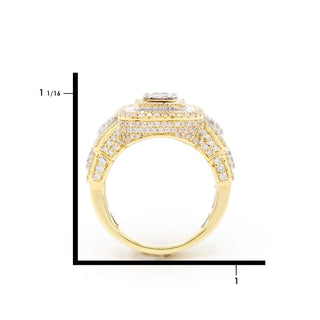 Round & Baguette Diamond Ring 2.65ct